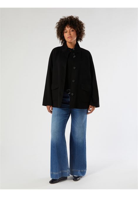 Maglia in misto lana Ninfe NERO PERSONA by M.Rinaldi | NINFE006